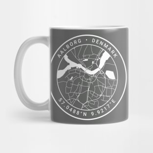 Aalborg Map Mug